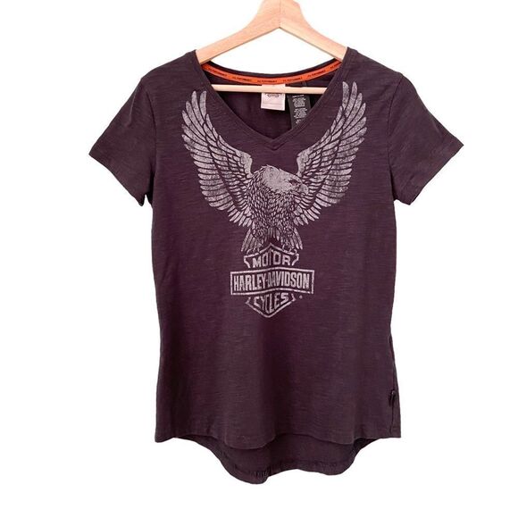Harley-Davidson Basic V-neck Tee in Size Medium - Picture 1 of 6